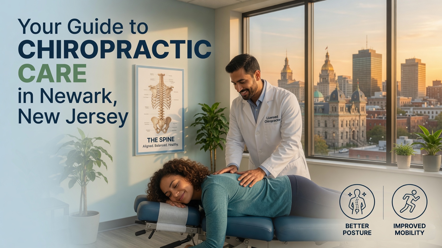 Discover top-quality chiropractic care in Newark, NJ. Expert treatments for back pain, neck pain, and spinal alignment. Find relief today!