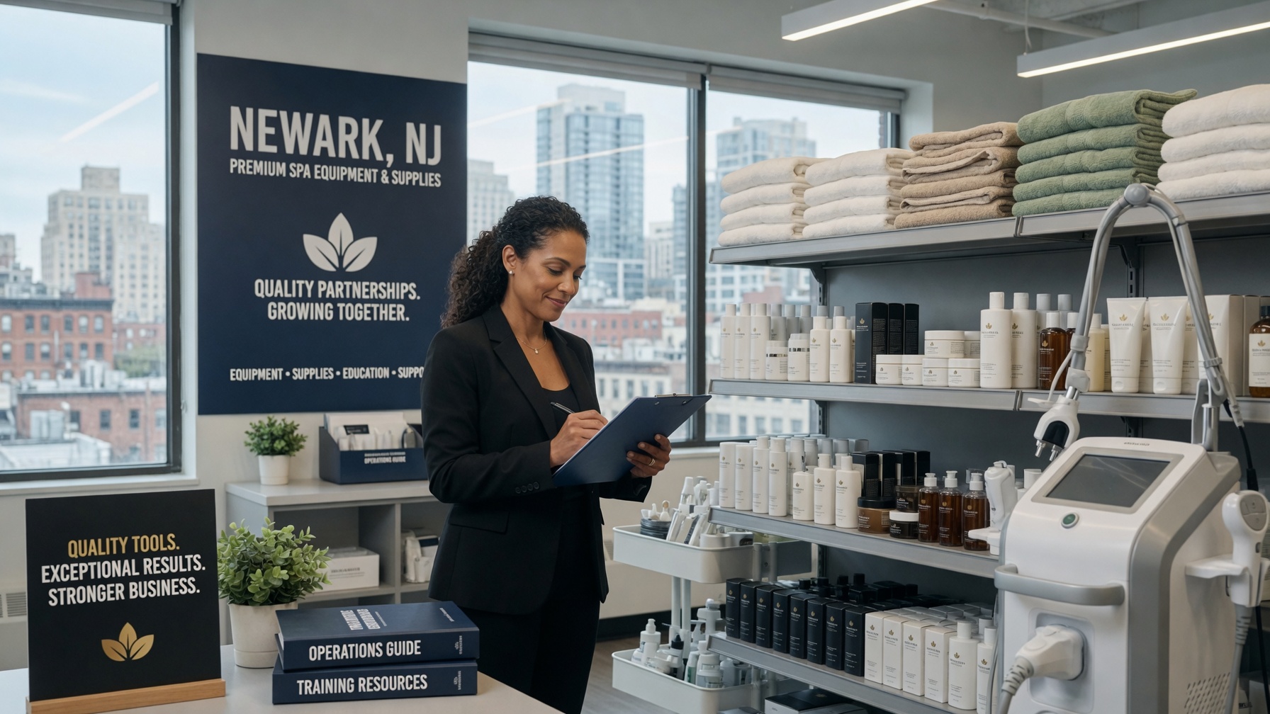 Professional spa equipment and supplies for Newark, NJ vendors. Discover essential tools and resources to elevate your spa business operations.