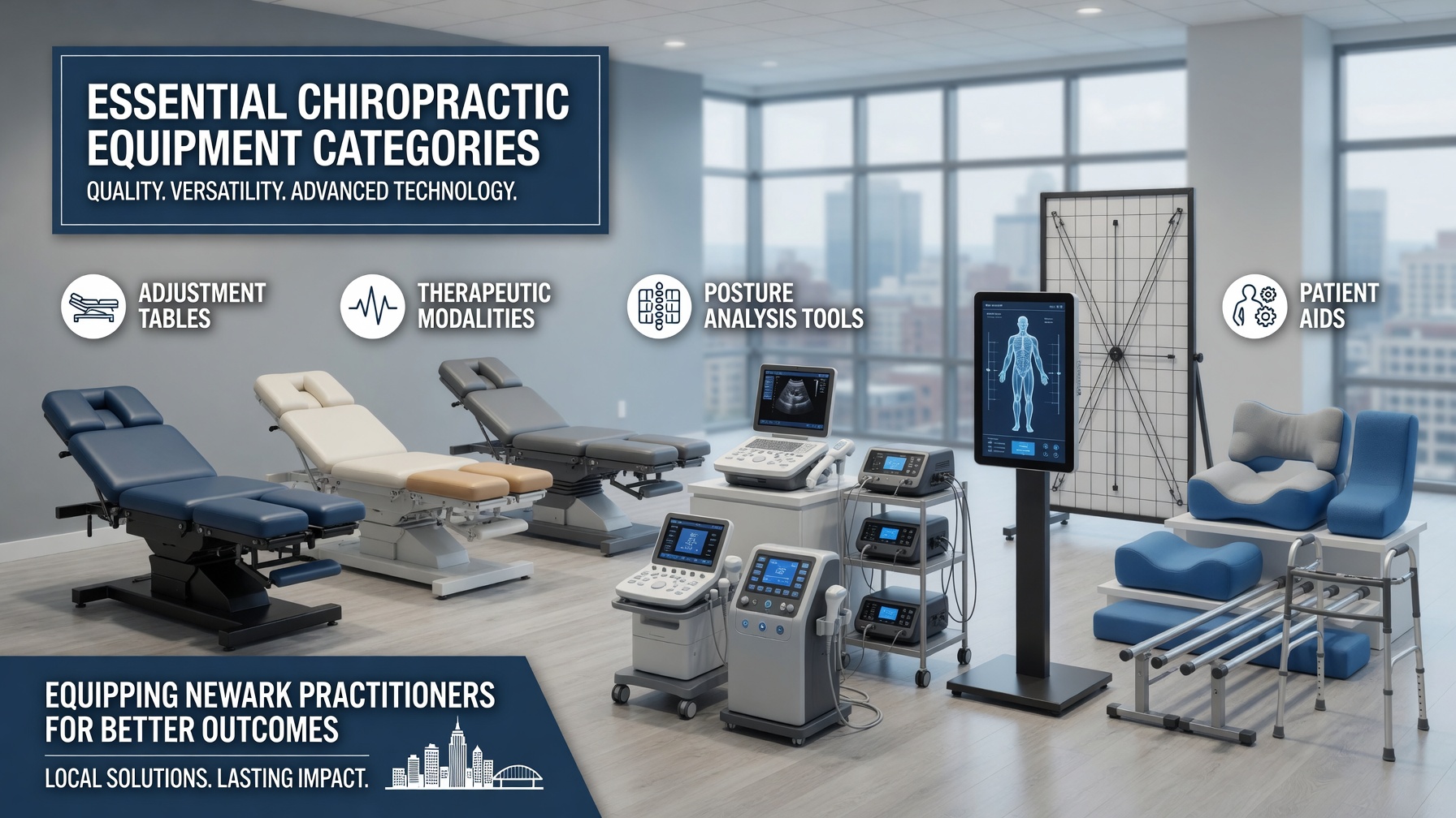 Discover top chiropractic equipment vendors in Newark, NJ. Quality professional supplies, tables, and tools for your practice. Partner with trusted suppliers
